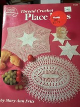 American School Of Needlework Thread Crochet Placemats Design Book - £4.72 GBP