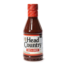 Head Country Bar-B-Q Sauce, Hot & Spicy | Soy Free, Gluten Free Spicy BBQ Sauce  - $21.26