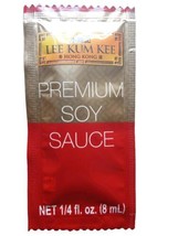 50 Packets Lee Kum Kee Premium Soy Sauce Packets 8 ml - £10.93 GBP