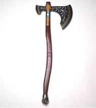 Medieval God of War Kratos Axe Fully Handmade Replica DBK-35 - £89.67 GBP