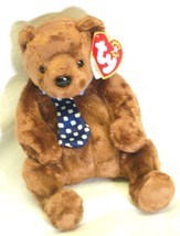 Ty Beanie Baby Hero Bear Beanbag Plush Toy Swing &amp; Tush Tags p - $9.89