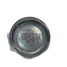 Maybelline 60 Silver Strike Eyestudio Color Tattoo Metal Cream Gel Eyesh... - $9.77