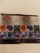 2006 Fleer Ultra NFL Football Cards Target Exclusive Lot Of 2 Packs Of 8 Cards  - £19.76 GBP