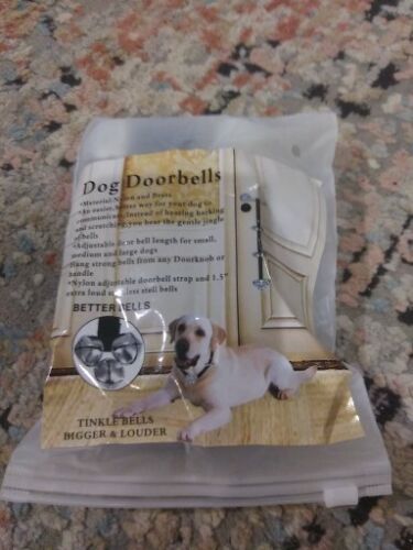 Upgraded Puppy Bells Dog Doorbells for Door Knob/Potty Training/Go Outsi... - $6.11