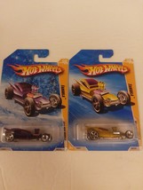 Hot Wheels 2010 #008 Fangula New Models 08/44 Color / Card Variant Set of 2 MOC - $19.99