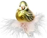Inge Glas Clip-on Bird, Treetop Singer 10148S024 German Glass Christmas ... - $41.99