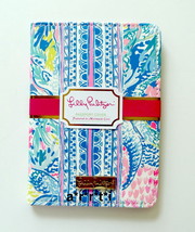 Lilly Pulitzer Leatherette Passport Cover with Card Slots Mermaids Cove NWT - £22.38 GBP