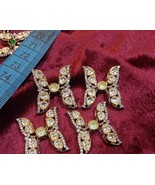 BUTTERFLIY HIGH QUALITY AD KUNDAN BROOCH 2PCS - €18,28 EUR
