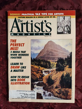 ARTISTS magazine February 1996 Rich Hilker Carole Katchen Jean-Jacques Gaudel - £11.41 GBP