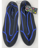Maui and Sons Tide Mens Dark  Blue Stretch &amp; Mesh Upper TPR Water Shoes ... - $23.75