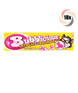Full Box 18x Packs Bubblicious Ultimate Original Bubble Gum | 5 Pieces P... - $510.21 MXN