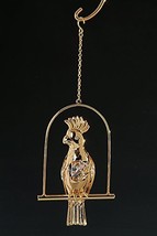 Parrot, 24K Gold Plated Swarovski Crystal Ornament New - $17.33