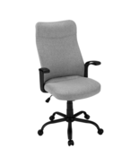 Adjustable Ergonomic Office Chair with Swivel and Armrests in Black - $4,454.61 MXN