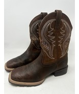 Ariat® Men&#39;s Hybrid Rancher Brown Oiled Rowdy Square Toe Boot 10014070 S... - €127,44 EUR