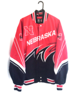 Nebraska Cornhuskers Officially Licensed Collegiate Jacket Large Men Red... - $160.55