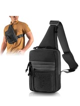   Chest Bag Pistol Holster Concealed Carry Sling Crossbody Range  Convertible Ba - £86.16 GBP