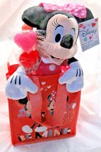 Minnie Mouse Plush 13&quot; Plush with Reusable Gift Bag by Disney - £19.63 GBP