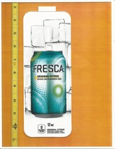 Coke Chameleon Size Fresca 12 oz CAN Soda Vending Machine Flavor Strip - £2.34 GBP