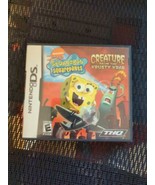 Spongebob Squarepants Creature From the Krusty Krab 2006 Nintendo DS CIB... - £10.30 GBP