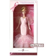 Pink Ribbon Barbie Breast Cancer Barbie J0932 by Mattel NIB 2006 Barbie - £39.92 GBP
