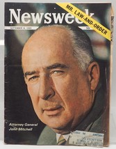 Newsweek Magazin September 8 1969 John Mitchell Vietnam Chappaquiddick Vtg - £30.63 GBP