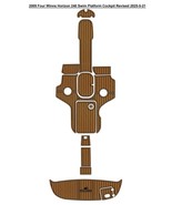 2009 Four Winns Horizon 240 Swim Platform Cockpit Boat EVA Foam Teak Flo... - $1,196.74 CAD