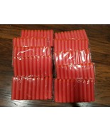 100pcs 2.75&quot;RED Elite Bullet Foam Dart Replacement Toy Gun USA SHIPPER - $12.00