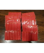 100pcs 2.75&quot;RED Elite Bullet Foam Dart Replacement Toy Gun USA SHIPPER - £9.44 GBP