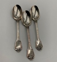 Set of 3 Christofle France Silverplate PORT ROYAL Teaspoons - £137.04 GBP