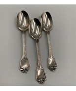 Set of 3 Christofle France Silverplate PORT ROYAL Teaspoons - £130.69 GBP