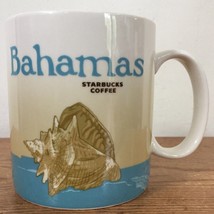 2012 Starbucks Bahamas Collector Series Global Icon Beach 16oz Coffee Mug Cup - £31.59 GBP