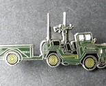 US ARMY M-151 JEEP LUV MILITARY VEHICLE WITH TRAILER LAPEL PIN 1.1 INCHES - $5.64