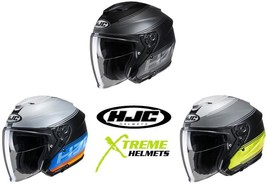 HJC i30 Vicom Helmet Open Face 3/4 Anti Scratch Inner Shield Pinlock DOT XS-2XL - £142.34 GBP+