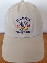 2006 US Open Winged Foot Golf 106th Ahead Khaki Cotton Baseball Hat Cap ... - $36.99