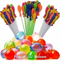 Fill And Tie Magic Water Balloons For Holi - Multicolour (Pack Of 6 (222 Balloo - £19.18 GBP