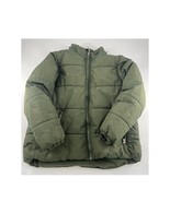 Whales Tail Outerwear Jacket Girls Large Forest Green Winter Puff Coat Z... - $17.08