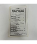 1977 IHSAA Basketball Sectional Tournaments Schedule Fort Wayne IN India... - $11.56 CAD