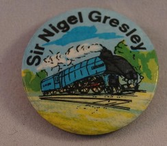 Vintage Sir Nigel Gresley Ferrovia Pin Pinback Spilla - £24.44 GBP