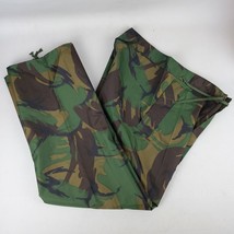 Military Brushstroke Camo Waterproof Pol Resistant Pants Trousers Sz Small - £30.84 GBP