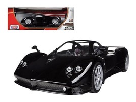 Pagani Zonda F Black 1/18 Diecast Car Model by Motormax - $63.88
