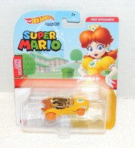 NIP 2020 HOT WHEELS SUPER MARIO PRINCESS DAISY FIRST APPEARANCE CHARACTE... - £15.95 GBP