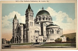 The Catholic Cathedral, St. Louis, Missouri, vintage postcard - £9.42 GBP