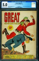 Great Comics #1 1941 CGC 5.0-Bob Kane-1st Great Zarro 1569829003 - £548.49 GBP