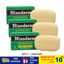 3 X NIXODERM Sapone allo zolfo per alleviare i comuni problemi della pel... - £26.85 GBP