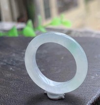 US 7 Natural Icy Green Jadeite Jade Ring Certified Grade A Myanmar Jade ... - $3,131.51 MXN