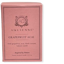 Aquiesse Luxury Scented Candle Grapefruit Acai Inspired by Nature, 6.5 oz - £24.04 GBP