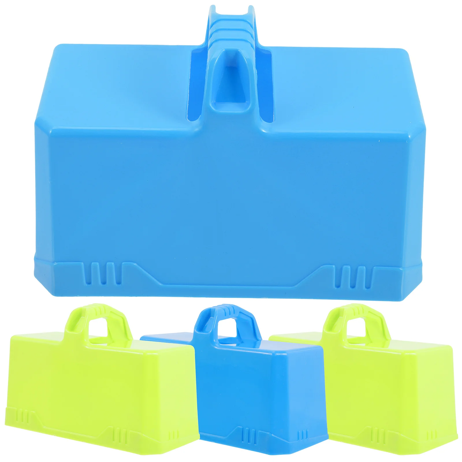 Plastic Snow Pusher Play with Outdoor Toys for Boys Cartoon Blocks Makers - £10.11 GBP+