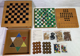 Wooden 10 in 1 Game Center - $9.78