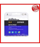 Professional 122 Links 1/2 x 3/32 Inch Alloy Steel Bike Chain - Smooth C... - $42.68 CAD