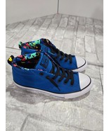 Converse Blue Chuck Taylor All Star Street Mid Trainers 6Y, Women 8 - $951.78 MXN